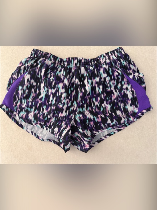 Nike Pants - Nike Purple Black Mint Abstract Running Shorts
